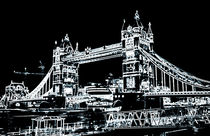 Tower Bridge art by David Pyatt