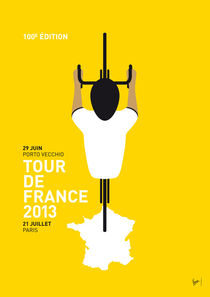 MY TOUR DE FRANCE MINIMAL POSTER by chungkong