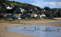 The Beach at Marazion by Louise Heusinkveld