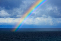 Rainbow over the Atlantic  by Louise Heusinkveld