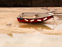 Red Dinghy by Louise Heusinkveld