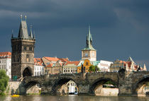 Karlsbrücke Prag Tschechische Republik von Matthias Hauser