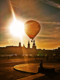 ballon over dresden. by chaunceyphotography