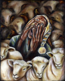 Too many sheep to sleep! by Hiroko Sakai