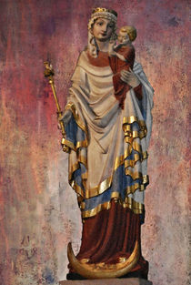 Madonna im Dom zu Speyer by Marie Luise Strohmenger
