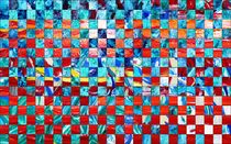 Schachnovelle in rot-blau von Martin Uda