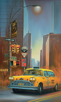 Yellow Cab von Georg  Huber