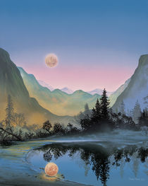 Moon Lake by Georg  Huber