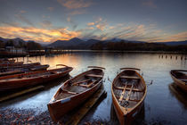 Derwent Water Rowing Boats by Martin Williams