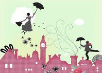 'Mary Poppins-London' by Elisandra Sevenstar