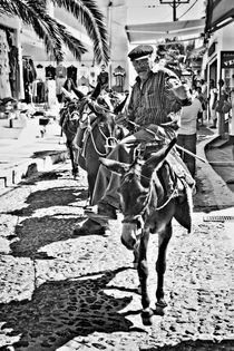 santorini donkey train. von meirion matthias