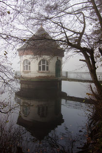 Pumpenhaus im Nebel von Thomas Schulz