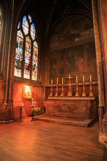 Chapel in St Severin Church, Paris by Louise Heusinkveld