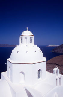 Church - Santorini by Steve Outram