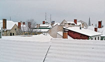 Weitra 3 - A small town in winter von Leopold Brix