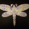 Acidoodling-dragonflyer-front-color-pencil-on-found-wooden-insect-nov-2012-john-lanthier