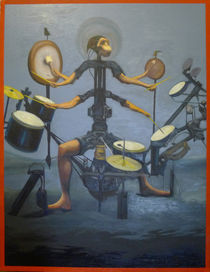 Monkey-Drummer (PO) by Ben Johansen