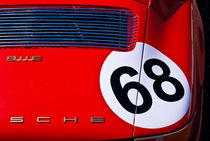 Red 1969 Porsche 911E von Stuart Row