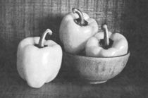 Bowl With Three Peppers by Frank Wilson