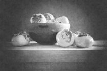 Bowl Of Persimmons by Frank Wilson