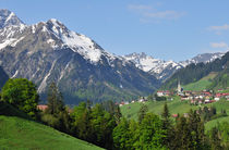 Mittelberg, Kleinwalsertal, Österreich von Matthias Hauser