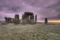 Dawn over the stones by Rob Hawkins