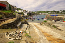 Coverack Harbour by Rob Hawkins