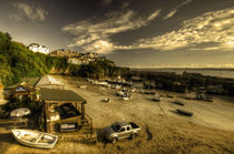 Dawn at Newquay Harbour by Rob Hawkins
