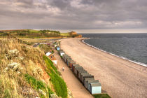 The Beach at Budleigh Salterton  by Rob Hawkins