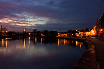 Exeter Quay at dusk  by Rob Hawkins