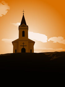 sunset chapel by Miro Kovacevic