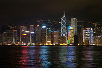 Hong Kong Island skyline by Gillian Sweeney