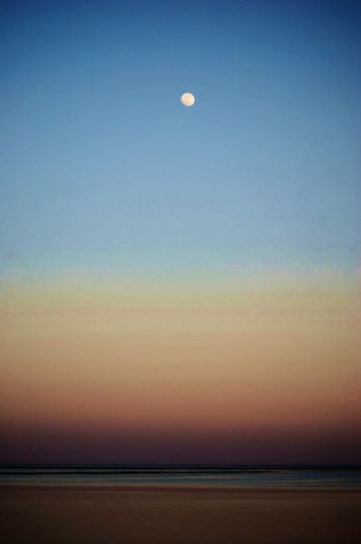 Sunset-moonrise