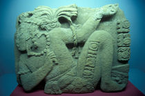 Reclinin Mayan Figure von John Mitchell