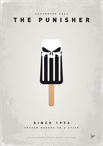 My SUPERHERO ICE POP - The Punisher by chungkong