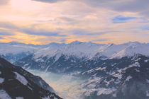 Alpen Panorama by Ivonne Wentzler