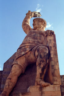 El Pipila Monument Guanajuato Mexico by John Mitchell