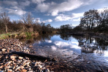 River Culm at Five Fords  by Rob Hawkins