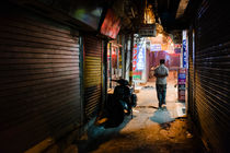 New Delhi by night. by Tom Hanslien