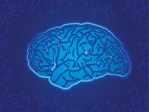 Blue Technology Brain von Geoff Leighly