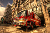 Boston Fire Truck  by Rob Hawkins