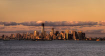 Manhattan Skyline at dusk by Rob Hawkins
