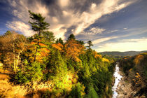 Quechee Gorge in the Fall  by Rob Hawkins