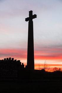 Cross at Durham Cathedral by Graham Prentice