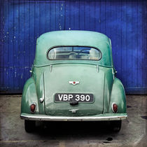 Morris Minor at the garage by James Rowland