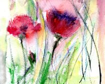 dancing poppies by claudiag