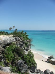Paradise Tulum Mexico,Landscape by Tricia Rabanal