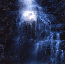 Lighted waterfall by Intensivelight Panorama-Edition