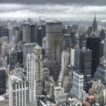 Rainy Manhattan by David Tinsley