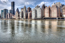 East River Manhattan  by David Tinsley
